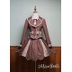 Alice Girl Bear Chocolate Jacket(2nd Pre-Order/2 Colours/Full Payment Without Shipping)